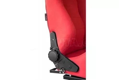 Simoni Racing ΚΑΘΙΣΜΑ MIKY RED ΑΝΑΚΛΙΝΟΜΕΝΟ ΚΟΚΚΙΝΟ ΒΕΛΟΥΔΟ (ΧΩΡΙΣ ΣΙΔΗΡΟΔΡΟΜΟ)​ SIMONI RACING - 1 TEM ΚΑΘSRSRS/8R 
