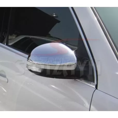 S-DIZAYN ΚΑΠΑΚΙΑ ΚΑΘΡΕΠΤΗ ΧΡΩΜΙΟΥ ΜΕΤΑΛΛΙΚΑ ΓΙΑ VW TIGUAN 2007-2015 S-DIZAYN ΚΚ.7630010/SD