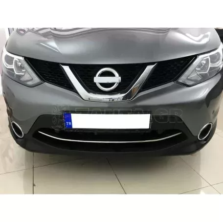 S-DIZAYN ΔΙΑΚΟΣΜΗΤΙΚΟ ΧΡΩΜΙΟΥ ΕΜΠΡΟΣ ΠΡΟΦΥΛΑΚΤΗΡΑ S-DIZAYN - 1 ΤΕΜ. ΓΙΑ NISSAN QASHQAI 5D 2014+ 6613190/SD 
