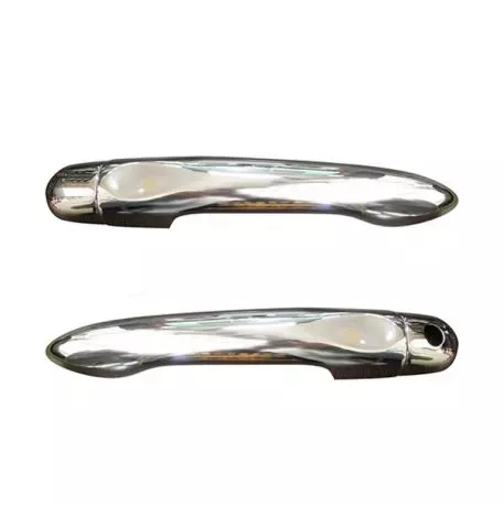 S-DIZAYN ΧΕΡΟΥΛΙΑ ΠΟΡΤΑΣ ΓΙΑ RENAULT MEGANE HB 3D /COUPE /CC 04-10  ΧΡΩΜΙΟ ΜΕΤΑΛΛΙΚΑ 2ΠΟΡΤΕΣ 2ΤΕΜ ΧΠ.7012121/SD 