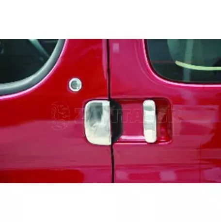 S-DIZAYN ΧΕΡΟΥΛΙΑ ΠΟΡΤΑΣ ΓΙΑ CITROEN BERLINGO I 5D 1996-2008  ΧΡΩΜΙΟ ΜΕΤΑΛΛΙΚΑ 5ΤΕΜ. ΧΠ.5505123/SD 