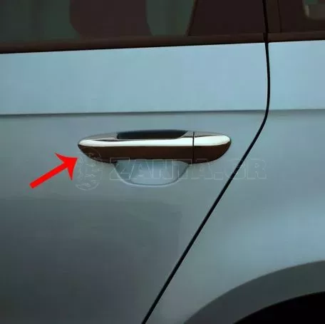 S-DIZAYN ΧΕΡΟΥΛΙΑ ΠΟΡΤΑΣ ΓΙΑ VW PASSAT 4D 2005-2011  ΧΡΩΜΙΟ ΜΕΤΑΛΛΙΚΑ ΧΠ.7684120/SD 