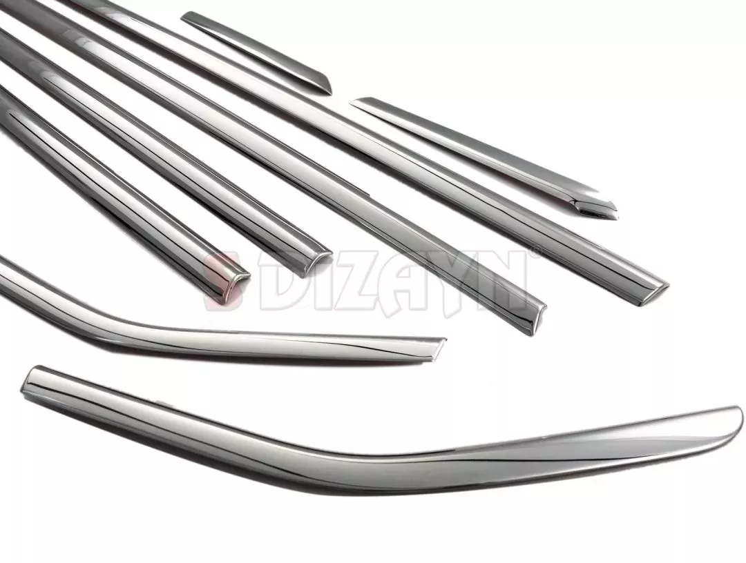 S-DIZAYN TRIM ΠΑΡΑΘΥΡΩΝ ΑΝΟΞ.ΑΤΣΑΛΙ ΧΡΩΜΙΟ S-DIZAYN ΓΙΑ FORD FOCUS 5D HB 2011+ - 8ΤΕΜ 5911061/SD