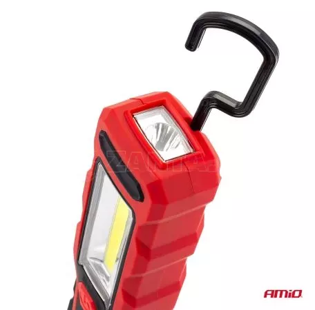 AMIO ΦΑΚΟΣ WT02 12/24/230V/MICRO USB COB LED 150/300lm 3W ΜΕ ΜΑΓΝΗΤΙΚΗ ΒΑΣΗ+ΓΑΝΤΖΟΣ 02171/AM 