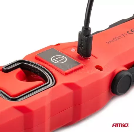 AMIO ΦΑΚΟΣ WT02 12/24/230V/MICRO USB COB LED 150/300lm 3W ΜΕ ΜΑΓΝΗΤΙΚΗ ΒΑΣΗ+ΓΑΝΤΖΟΣ 02171/AM 