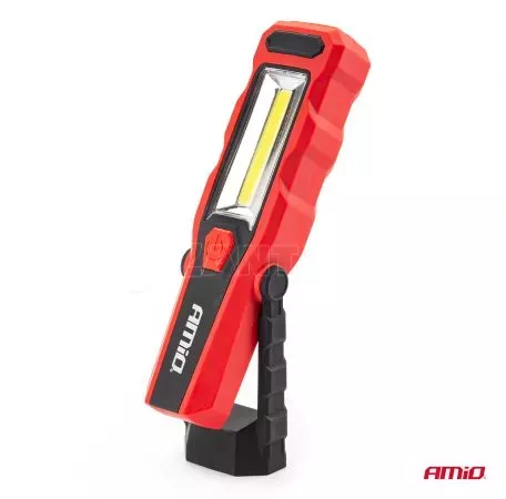 AMIO ΦΑΚΟΣ WT02 12/24/230V/MICRO USB COB LED 150/300lm 3W ΜΕ ΜΑΓΝΗΤΙΚΗ ΒΑΣΗ+ΓΑΝΤΖΟΣ 02171/AM 