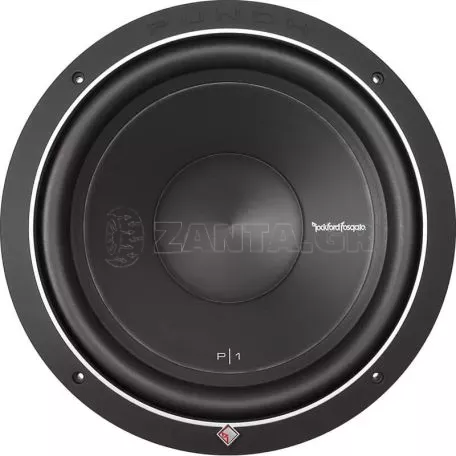 Subwoofer Αυτοκινήτου Rockford Fosgate Punch P1S4-10 10" 500W Peak 250W Rms Single 4Ω 1 Τεμάχιο 