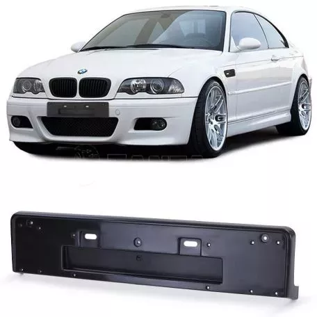 Βάση Πινακίδας Για Bmw 3 E46 99-05 M3 Εμπρός Προφυλακτήρα 1 Τεμάχιο 