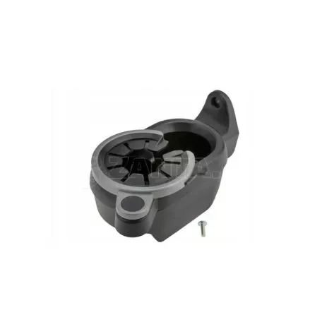 Ποτηροθήκη Αυτοκινήτου Διπλή Για Smart Fortwo W451 07-14 Μαύρο/Γκρι PL0296 