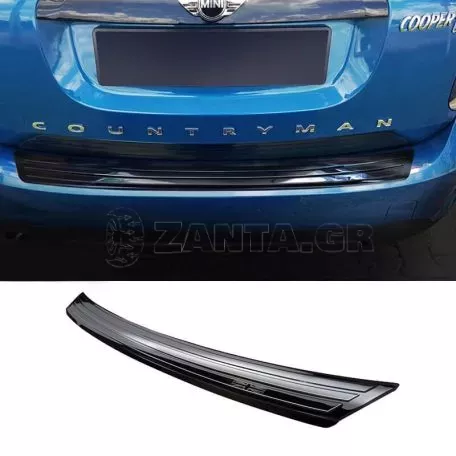 Προστατευτικό Πίσω Προφυλακτήρα Για Mini Countryman F60 17+ Από Ανοξείδωτο Ατσάλι (Steel) 