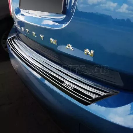 Προστατευτικό Πίσω Προφυλακτήρα Για Mini Countryman F60 17+ Από Ανοξείδωτο Ατσάλι (Steel) 