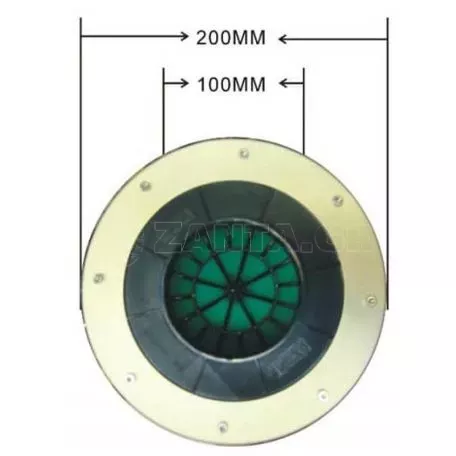 Φιλτροχοάνη Αυτοκινήτου Μανιτάρι HK Look Φ100mm Κόκκινο 