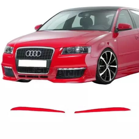 Φρυδάκια Μπροστινών Φαναριών Για Audi A3 8P 03-08 Evil Eye / Bad Look 2 Τεμάχια 
