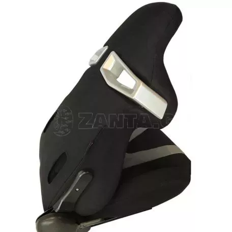 Καθίσματα Bucket GT-Sport Ύφασμα Μαύρο Γκρι Ζευγάρι 2 Τεμαχίων 