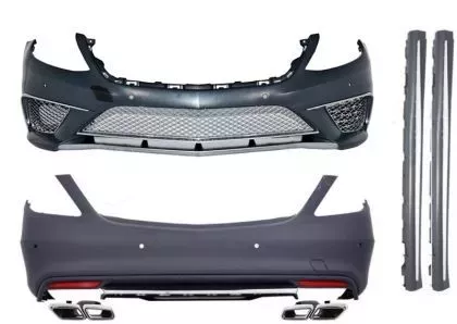 Body kit για Mercedes W222 S-class (2013+) - AMG packet long με μπούκες 