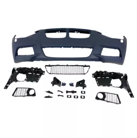 Προφυλακτήρας εμπρός για BMW 1 Series F20 (2011-2014) - M pack design με ανοίγματα parktronic και πιτσιλίθρες 
