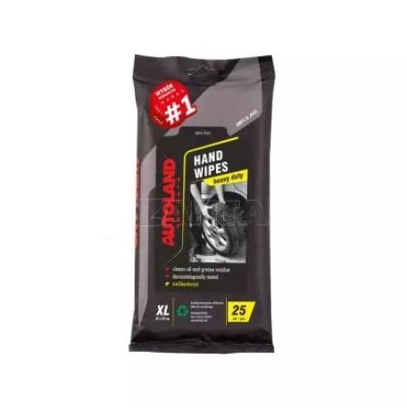 Καθαριστικά μαντηλάκια χεριών Heavy Duty Handwipes XL 25pcs 