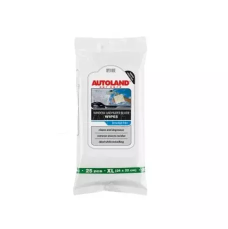Μαντηλάκια καθαρισμού τζαμιών Glass cleaning wipes XL 25pcs 