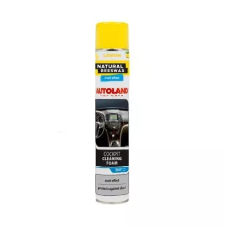 Καθαριστικό ταμπλό ματ Cockpit cleaner aerosol 750ml matt effect foam lemon 