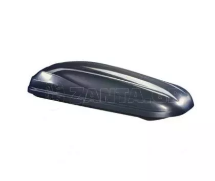 Μπαγκαζιέρα οροφής Junior Altro 185x80x41cm με διπλό άνοιγμα με κλειδί, 460 λίτρα - Γκρι υαλιγστερή