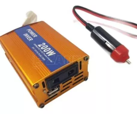 Inverter αυτοκινήτου 12v σε 220v - 200W 