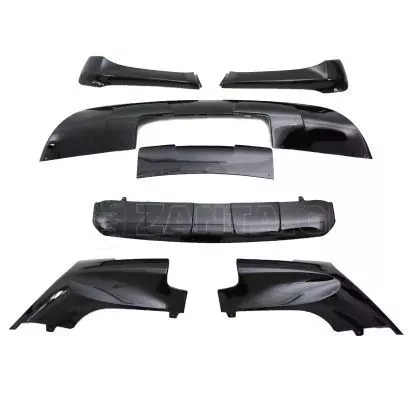 Αεροδυναμικό πακέτο για BMW X5 E70 (2007-2010) μάυρο γυαλιστερό - σετ 7 τμχ.