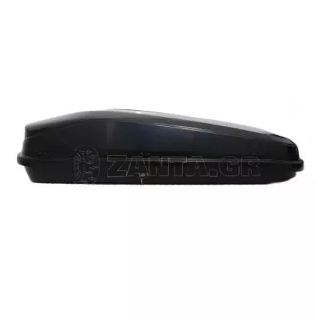 Μπαγκαζιέρα οροφής Junior Easy180x78x40cm με μονόπλευρο άνοιγμα και κλειδί, 430 λίτρα - μαύρη γυαλιστερή 