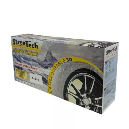 Χιονοκουβέρτες Streetech Pro Series - λευκό χρώμα - μέγεθος L - σετ 2τμχ.