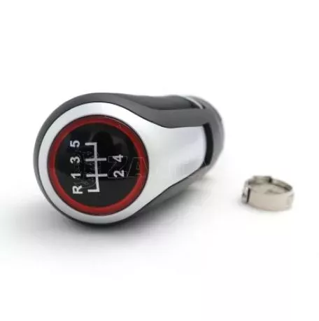 Λεβιές 5 ταχυτήτων για VW Golf 5 / 6 / 7 / Scirocco / Jetta / Eos  - μαύρο / ασημί 