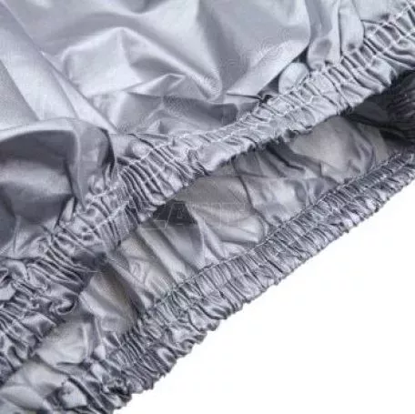 Κουκούλα αυτοκινήτου 432 x 165 x 119 cm - γκρι χρώμα - Μ - 1 τμχ. 