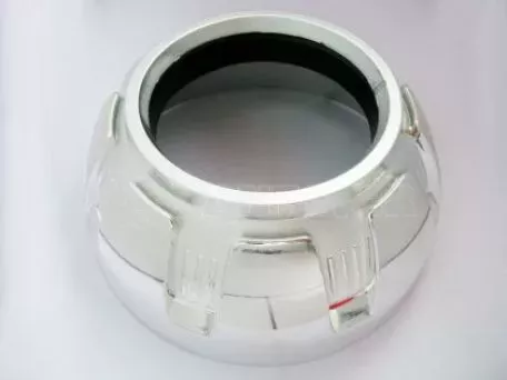Καπάκι για προτζέκτορες Morimoto Mini 2.5'' στρόγγυλο "Alien Design" D=13cm - χρωμίου 