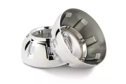 Καπάκι για προτζέκτορες Morimoto Mini 2.5'' στρόγγυλο "Alien Design" D=13cm - χρωμίου 