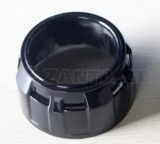 Καπάκι για προτζέκτορες Morimoto Mini 2.5'' - στρόγγυλα μαύρα D=9 cm 