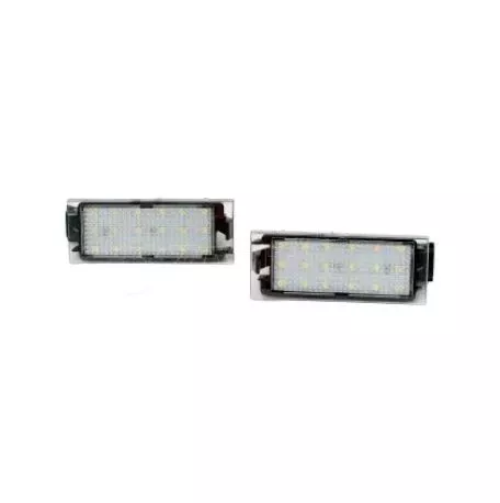 Πλαφονιέρα πίσω πινακίδας για Renalut Megane / Clio / Laguna / Twingo, 76x33 mm - 2 τμχ. 