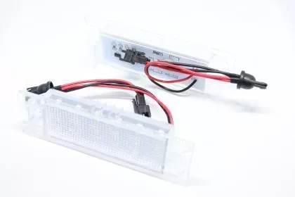 Πλαφονιέρα πίσω πινακίδας για OPEL ZAFIRA B / ASTRA H / ASTRA K / VECTRA C / CORSA D / INSIGNIA / HYUNDAI IX35 - 2 τμχ. 