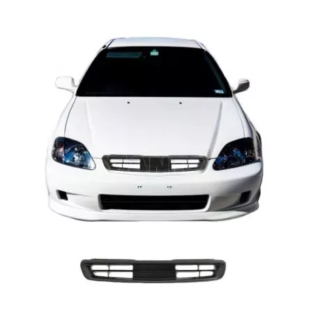 Μάσκα Για Honda CIvic 3D/4D 95-96 Χωρίς Σήμα Μαύρη 1 Τεμάχιο 