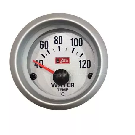 Όργανο Θερμοκρασίας Νερού Auto Gauge Λευκό 52mm Με Αισθητήρα 