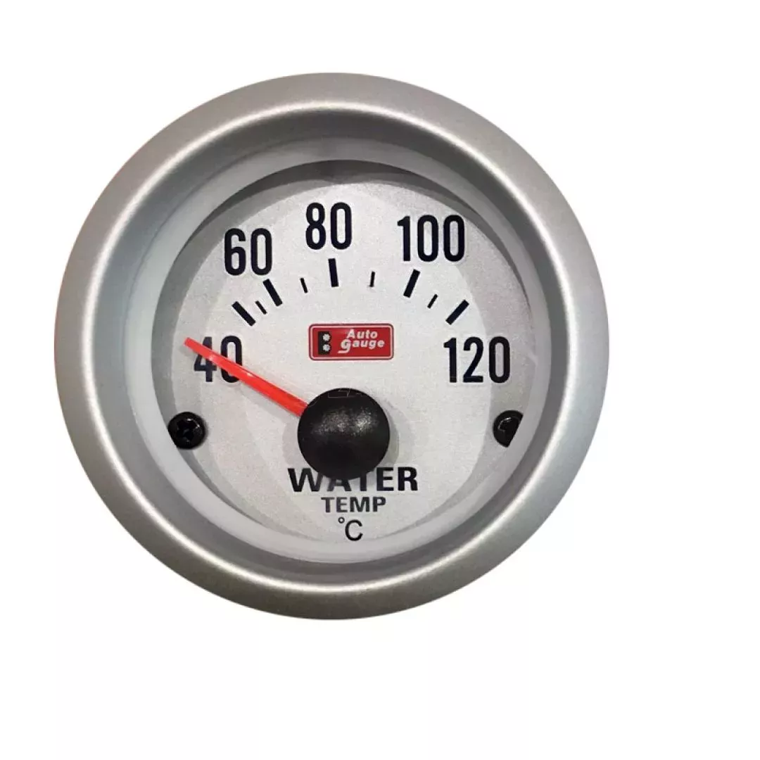 Όργανο Θερμοκρασίας Νερού Auto Gauge Λευκό 52mm Με Αισθητήρα