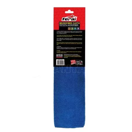 Πετσέτα Καθαρισμού Microfiber Επαγγελματική 40x40cm Feral 