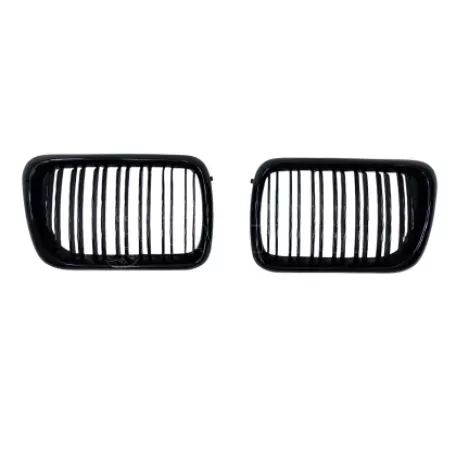 Μάσκα για BMW E36 (1995-1999) - διπλές γυαλιστερές - 2τμχ. 
