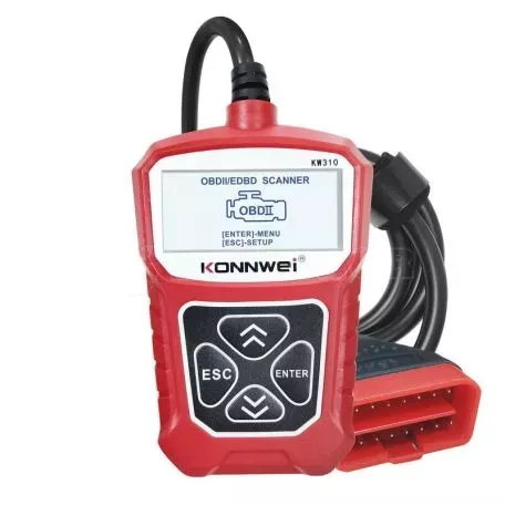 Διαγνωστικό Αυτοκινήτων Ψηφιακό OBDII / EOBD Scanner Konnwei KW310 