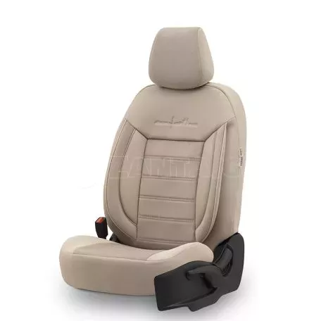 Καλύμματα Αυτοκινήτου Otom Comfortline Design Universal Sued / Rachel / Δερματίνη Σετ Εμπρός / Πίσω 11 Τεμαχίων Μπεζ CMF-210 