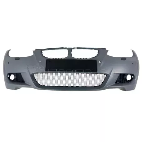 Προφυλακτήρας εμπρός για BMW E92 (2006-2009) M pack design με ανοίγματα parktronic και πιτσιλίθρες 