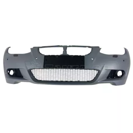 Προφυλακτήρας εμπρός για BMW E92 (2006-2009) M pack design με ανοίγματα parktronic και πιτσιλίθρες 