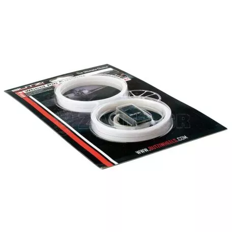 Αυτοκόλλητες Ταινίες Ζαντών Λευκές 5mm X 1,7m 4 Τεμ Butzi 