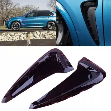 Αεραγωγοί Φτερών Για Bmw X5 F15 13-18 M-Look Μαύρο Γυαλιστερό 2 pcs 