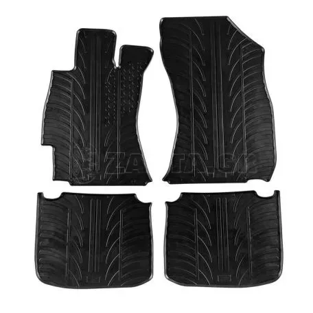 Πατάκια Αυτοκινήτου Gledring 0676 Subaru Outback 2014-2019 Μαύρο 4 Τεμάχια 