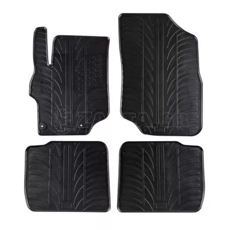 Πατάκια Αυτοκινήτου Gledring 0158 Peugeot 301 2012- / Citroen Elysse 2012- Μαύρο 4 Τεμάχια 