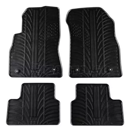 Πατάκια Αυτοκινήτου Gledring 0184 Chevrolet Cruze 2009-2016 Μαύρο 4 Τεμάχια 