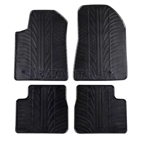 Πατάκια Αυτοκινήτου Gledring 0566 Alfa Romeo Giulietta 2014- Μαύρο 4 Τεμάχια 